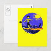 Carte Postale Conception de la pédale (Devant / Derrière)