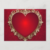 Carte Postale Conception de la Saint Valentin (Devant)