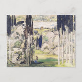 Carte Postale Conception de la scène pour l'Acte I de 'Daphnis e (Devant)