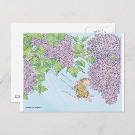 Carte Postale Conception de la souris - (Devant / Derrière)