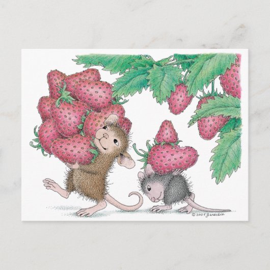 Carte Postale Conception de la souris - (Devant)
