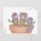 Carte Postale Conception de la souris - (Devant / Derrière)