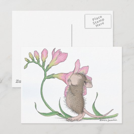 Carte Postale Conception de la souris - (Devant / Derrière)