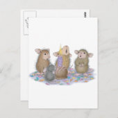 Carte Postale Conception de la souris - (Devant / Derrière)