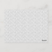 Carte Postale Conception de langue Un cent un (Dos)