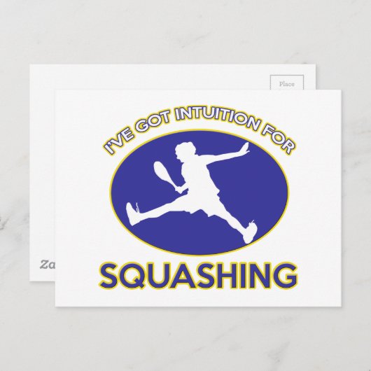 Carte Postale conception de l'écrasement (Devant / Derrière)