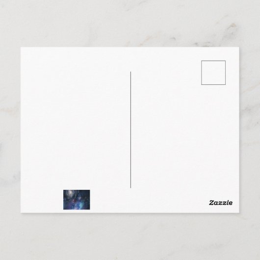 Carte Postale Conception de l'espace (Dos)