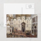 Carte Postale Conception de l'étape pour Boris Godunov (Devant / Derrière)