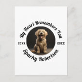 Carte Postale Conception de mémoire et de souvenir personnalisée (Devant)