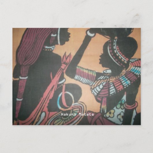 Carte Postale Conception de motifs artistiques de la tradition e (Devant)