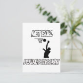 Carte Postale conception de netball (Debout devant)
