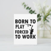 Carte Postale Conception de Netball cool (Debout devant)