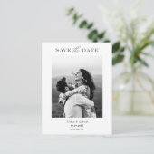 Carte Postale Conception de photo minimaliste moderne Enregistre (Debout devant)