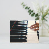 Carte Postale Conception de piano cool (Debout devant)