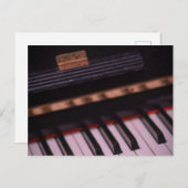 Carte Postale Conception de piano géniale (Devant / Derrière)
