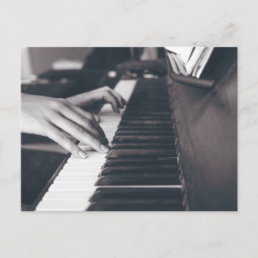 Carte Postale Conception de piano géniale (Devant)