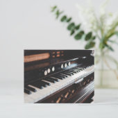 Carte Postale Conception de piano mignonne (Debout devant)