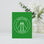 Carte Postale Conception de Portland Oregon (Debout devant)