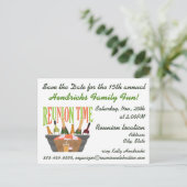 Carte Postale Conception de réunion familiale. (Debout devant)