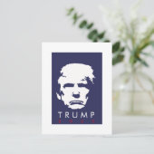 Carte Postale Conception de silhouette simple TRUMP 2020 (Debout devant)