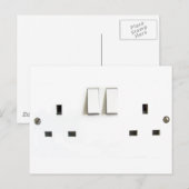 Carte Postale Conception de socket britannique (Devant / Derrière)