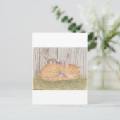 Carte Postale Conception de souris - (Debout devant)