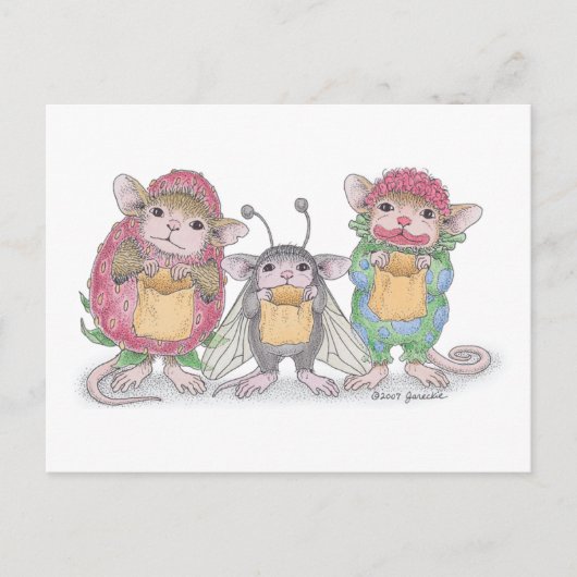 Carte Postale Conception de souris - (Devant)