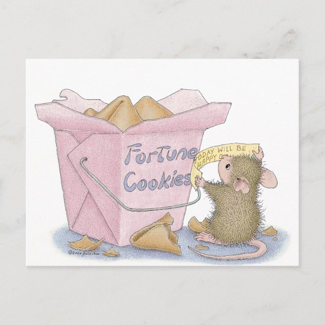 Carte Postale Conception de souris - (Devant)