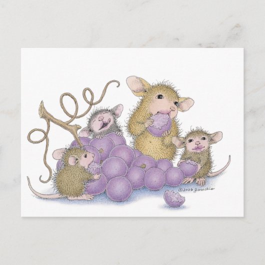 Carte Postale Conception de souris - (Devant)