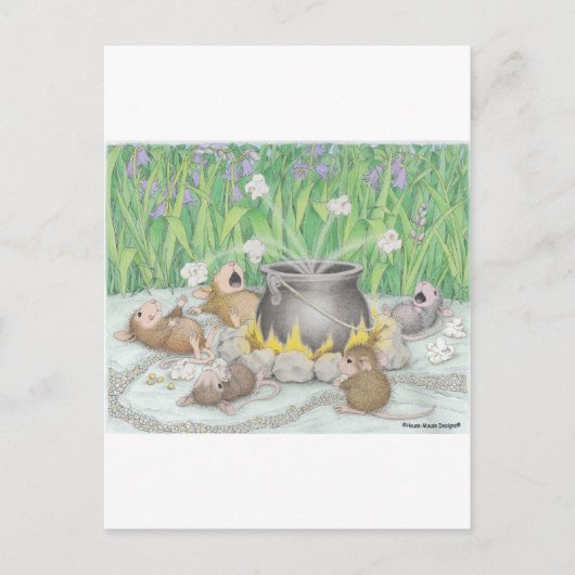 Carte Postale Conception de souris - (Devant)