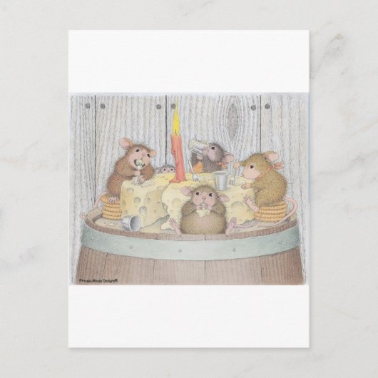 Carte Postale Conception de souris - (Devant)