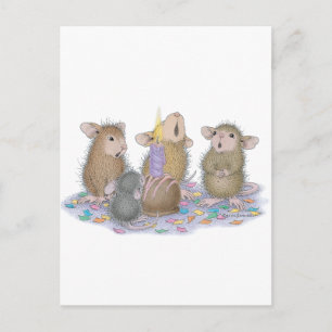 Carte Postale Conception de souris -
