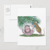 Carte Postale Conception de souris maison® (Devant / Derrière)