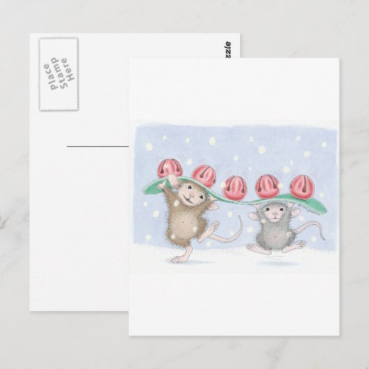 Carte Postale Conception de souris maison® (Devant / Derrière)