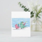 Carte Postale Conception de souris maison® (Debout devant)