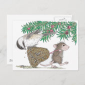 Carte Postale Conception de souris maison® (Devant / Derrière)