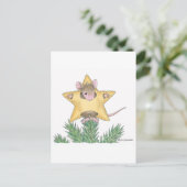 Carte Postale Conception de souris maison® (Debout devant)