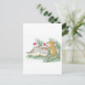 Carte Postale Conception de souris maison® (Debout devant)