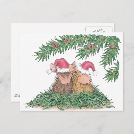 Carte Postale Conception de souris maison® (Devant / Derrière)