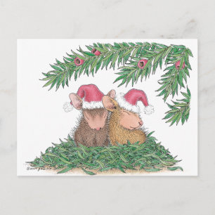 Carte Postale Conception de souris maison®