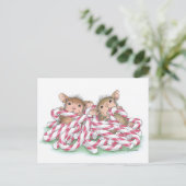 Carte Postale Conception de souris maison® (Debout devant)