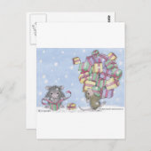 Carte Postale Conception de souris maison® (Devant / Derrière)