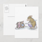 Carte Postale Conception de souris maison® (Devant / Derrière)