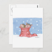 Carte Postale Conception de souris maison® (Devant / Derrière)