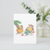 Carte Postale Conception de souris maison® (Debout devant)