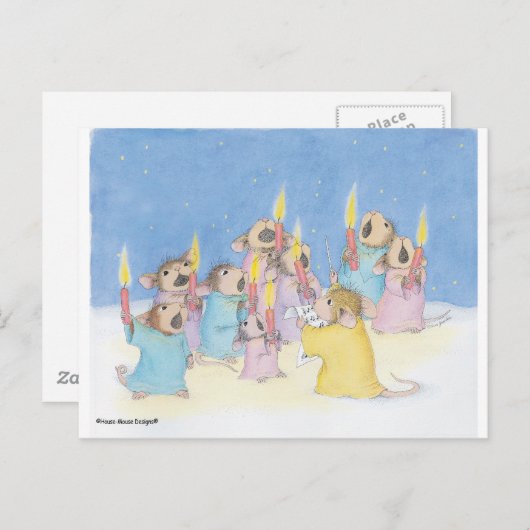 Carte Postale Conception de souris maison® (Devant / Derrière)