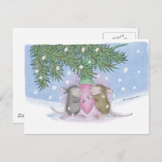 Carte Postale Conception de souris maison® (Devant / Derrière)