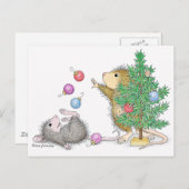 Carte Postale Conception de souris maison® (Devant / Derrière)