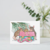 Carte Postale Conception de souris maison® (Debout devant)
