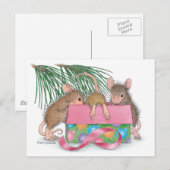 Carte Postale Conception de souris maison® (Devant / Derrière)